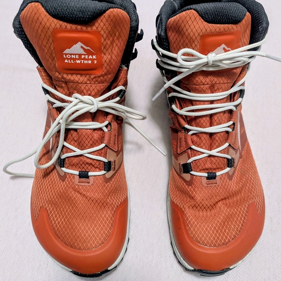 Altra Men's Athletic Shoes - Orange ( Dark Clay)and Black - Picture 10 of 12